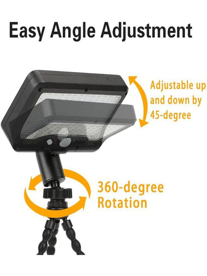 Outdoor Solar Sensor Light with Flexible Octopus Tripod