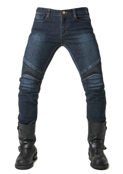 Abrasion-Resistant Motorcycle Skinny jeans
