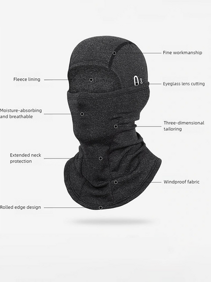 Windproof Face Fleece Cycling Balaclava