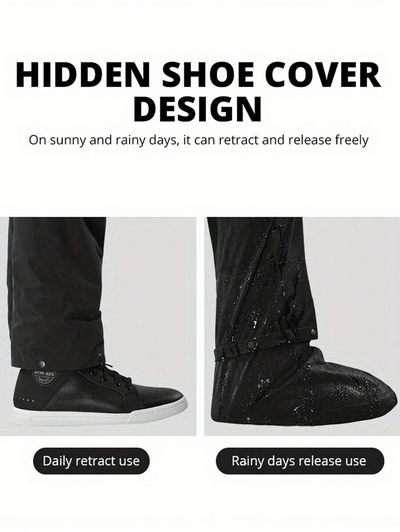 Mclula Motorcycle Rain Jacket and Pants Set With Free Storage Bag