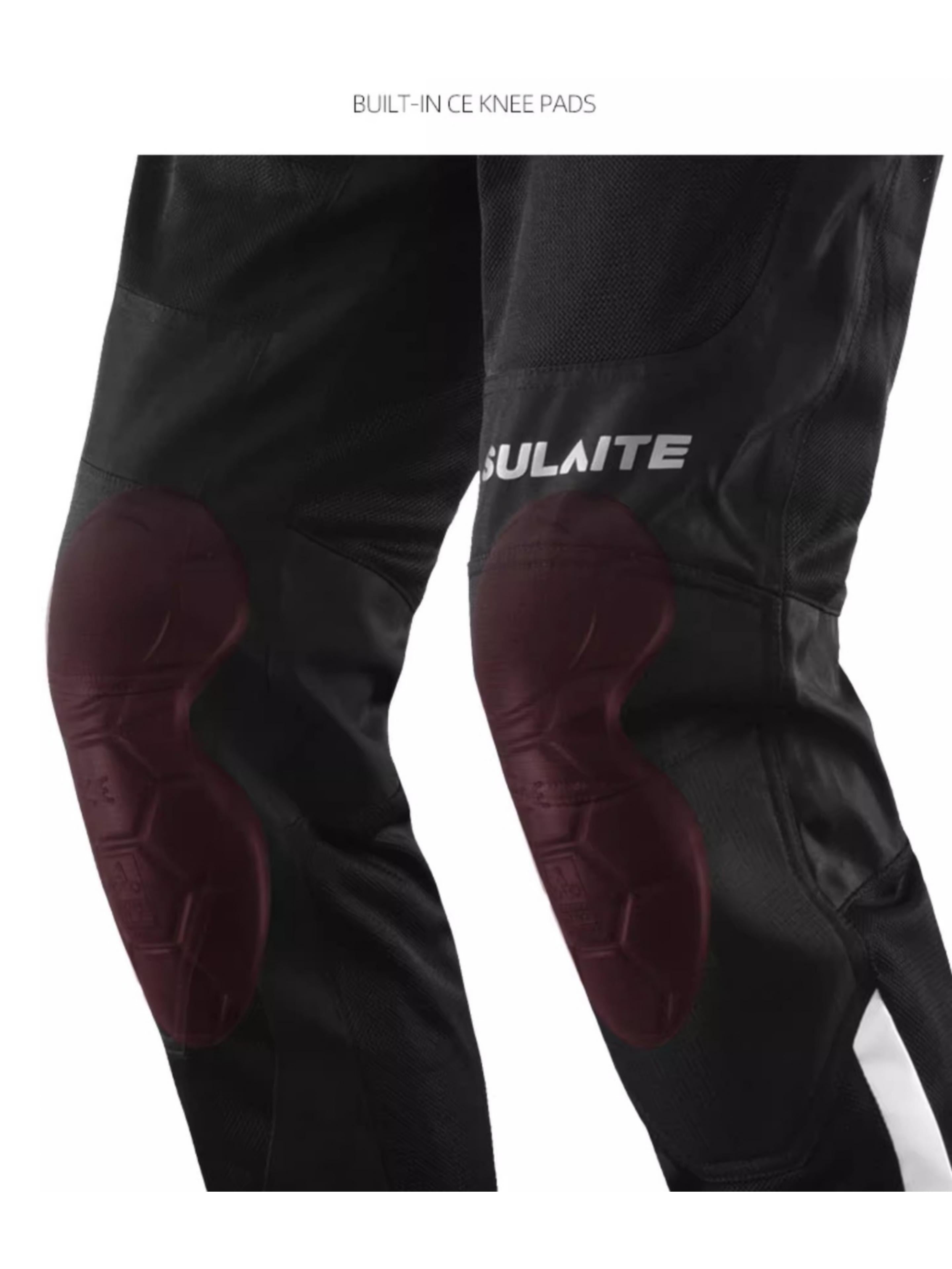 Men's Seasonal Motorcycle Pants - CE Armor & Adjustable Fit