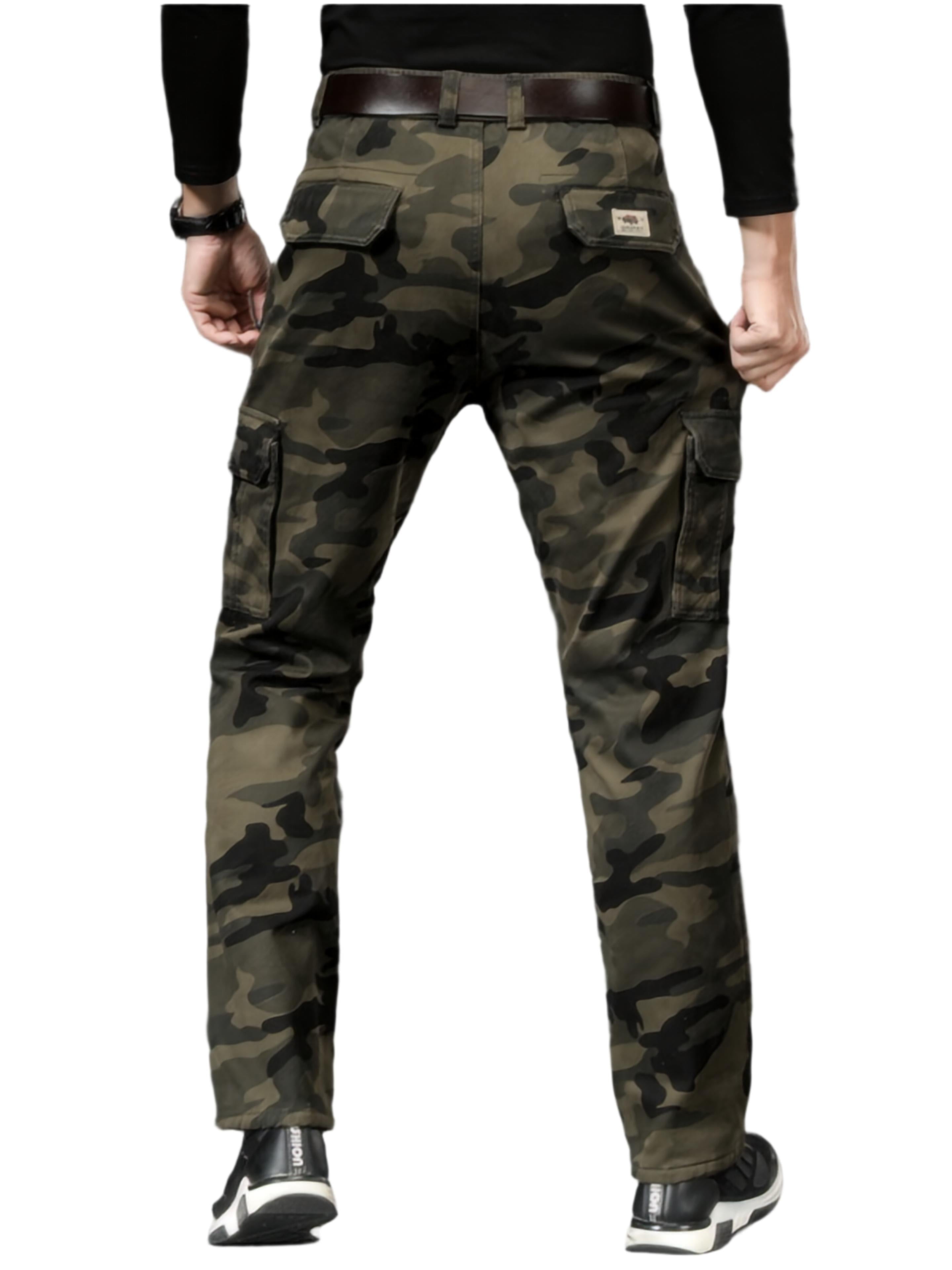 Men's Thermal Camo Cargo Pants