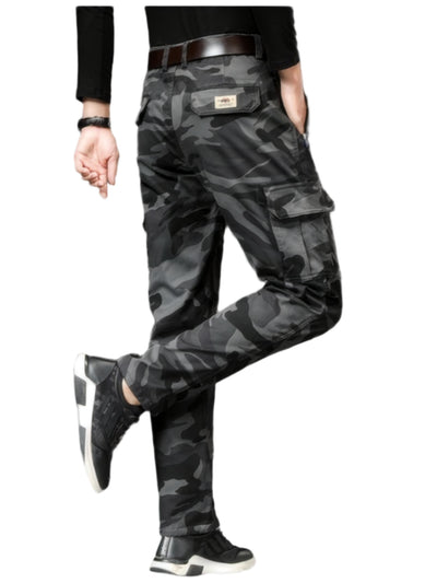 Men's Thermal Camo Cargo Pants