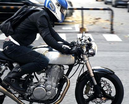Abrasion-Resistant Motorcycle Skinny jeans