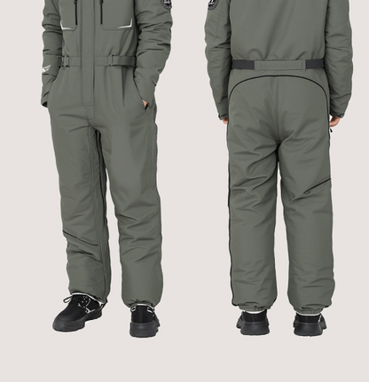 High-Viz Thermal Motorcycle Suit - 10K Waterproof & Full Zip