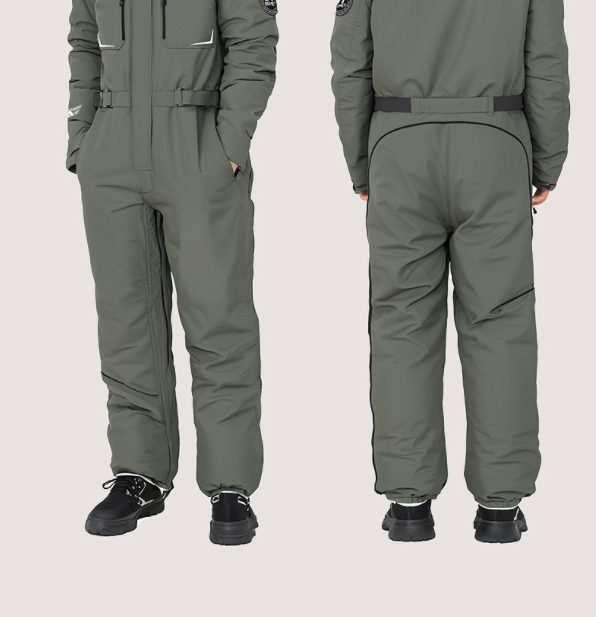 High-Viz Thermal Motorcycle Suit - 10K Waterproof & Full Zip