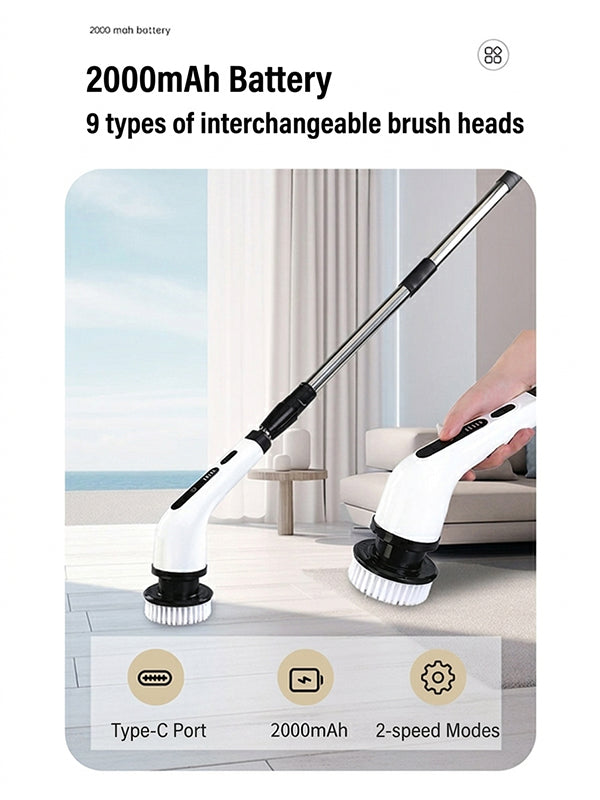 Multi-functional Electric Spin Scrubber