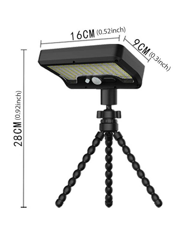 Outdoor Solar Sensor Light with Flexible Octopus Tripod
