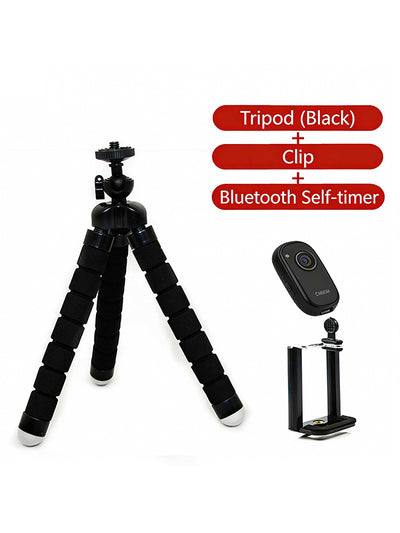 Portable and Flexible Octopus Tripods for Phone and Camera