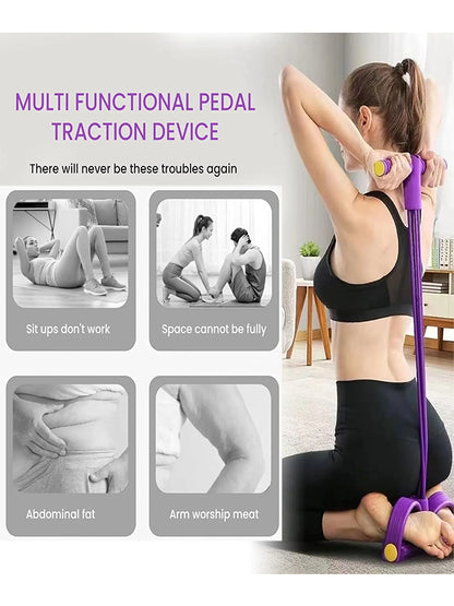 Elastic Resistance Band for Stretching and Slimming