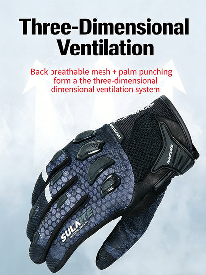 Motorcycle Riding Gloves Summer Breathable Anti-fall Touchscreen Gear