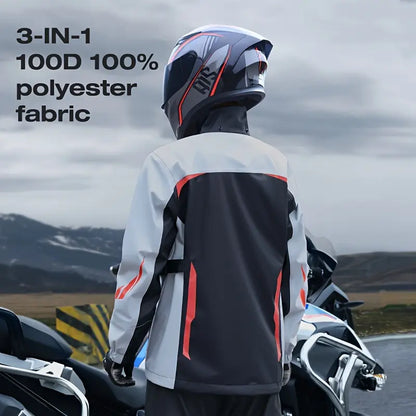 Waterproof Motorcycle Riding Rain Gear Set