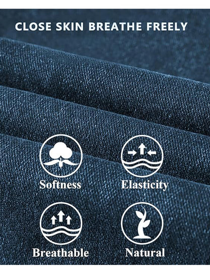 Safety Riding Denim Pants with Removable Protectors