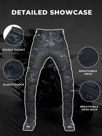 Men's Kevlar-Upgraded Camo Straight  Pants - CE2 Armor