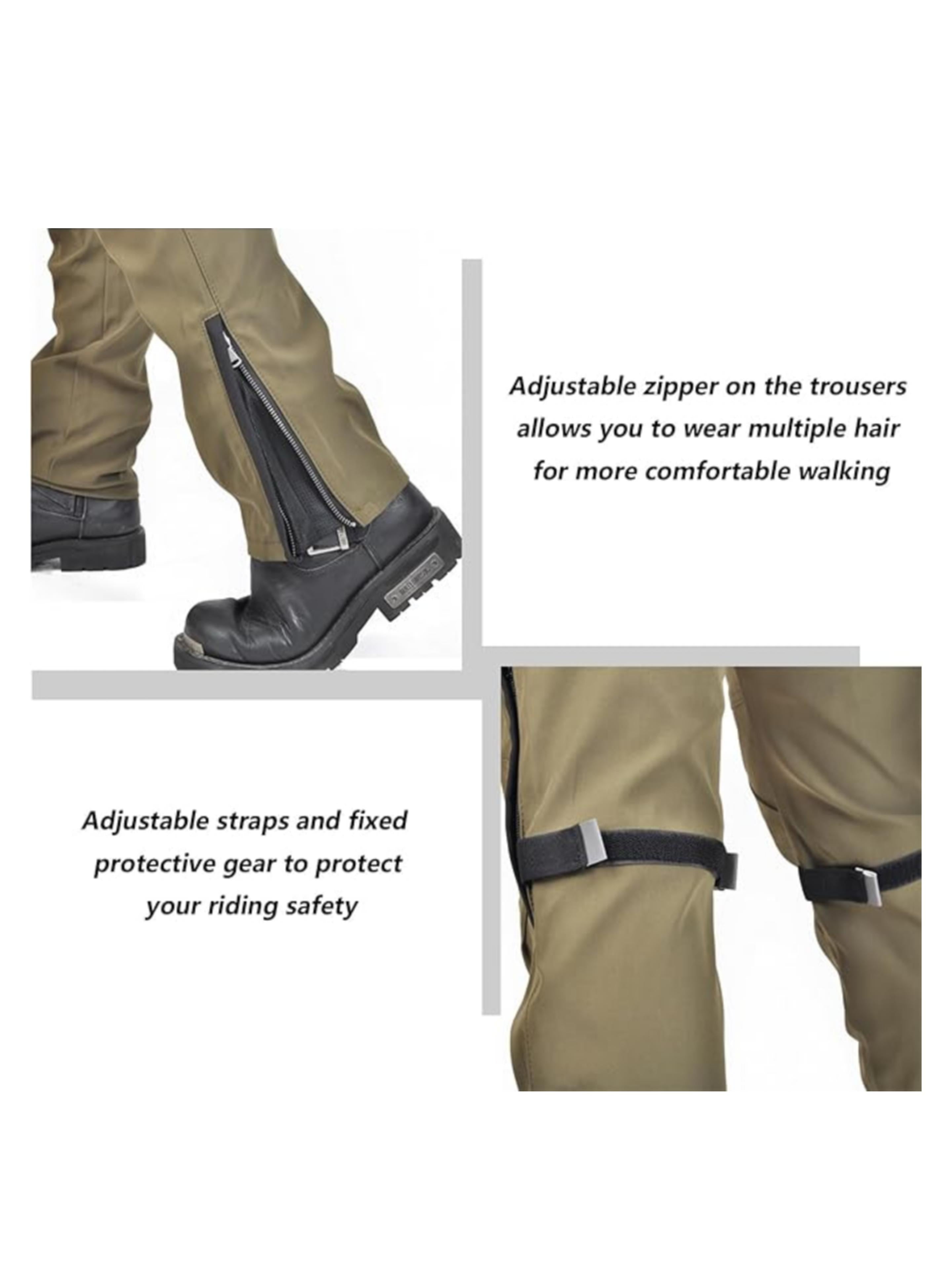 Four Season Fall Protection Straight Leg Cycling Pants