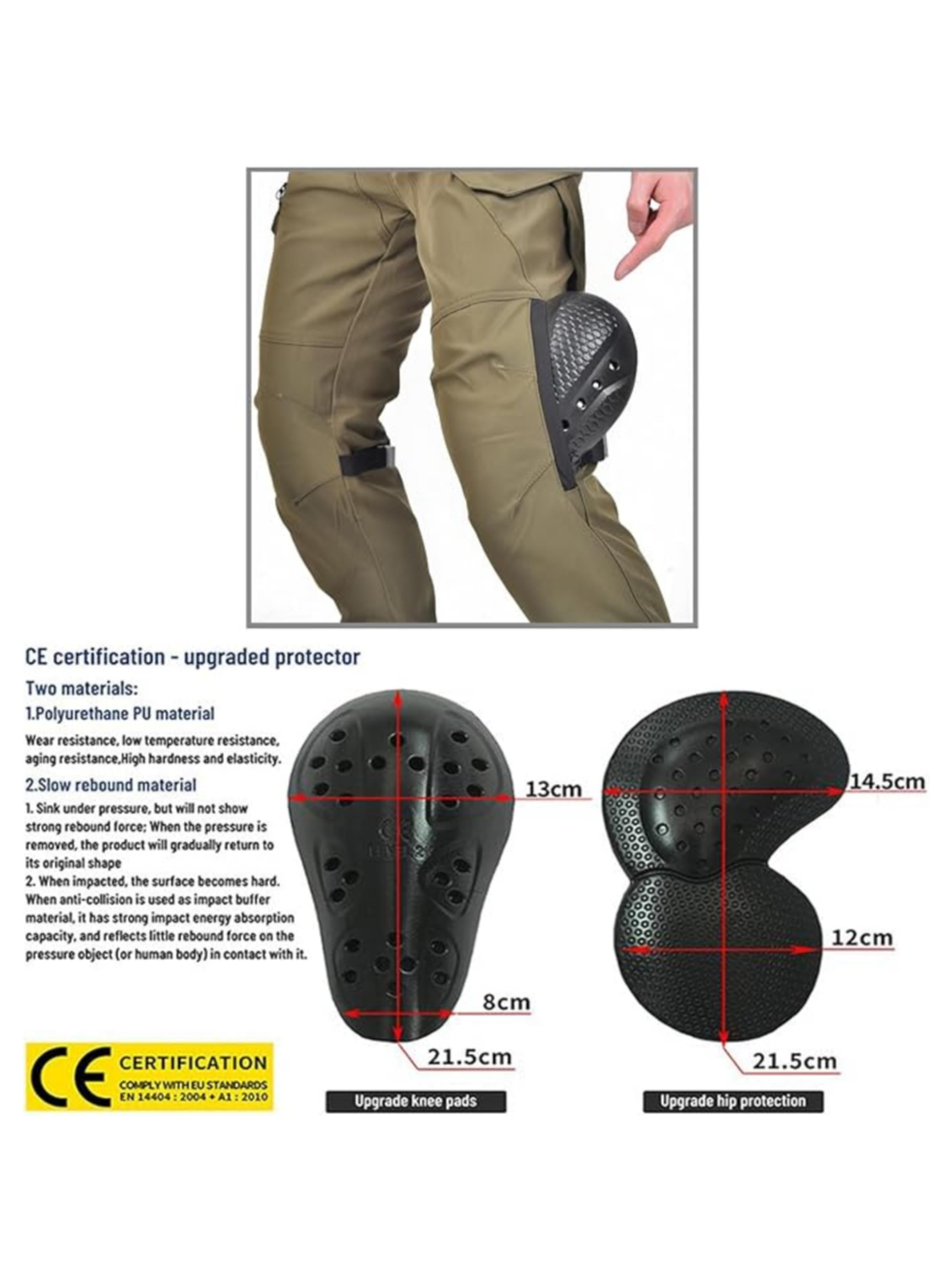 Four Season Fall Protection Straight Leg Cycling Pants