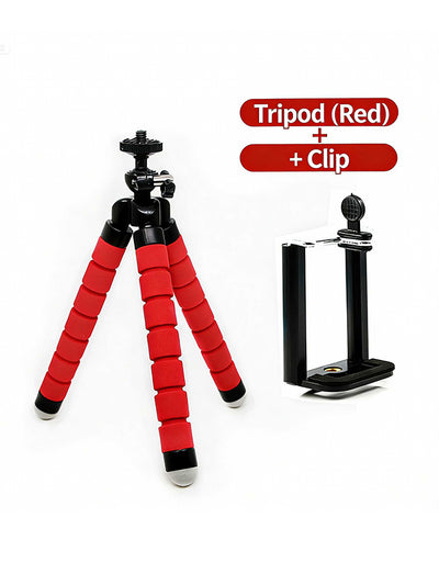 Portable and Flexible Octopus Tripods for Phone and Camera
