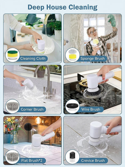 5 IN 1 Electric Magic Cleaning Brush