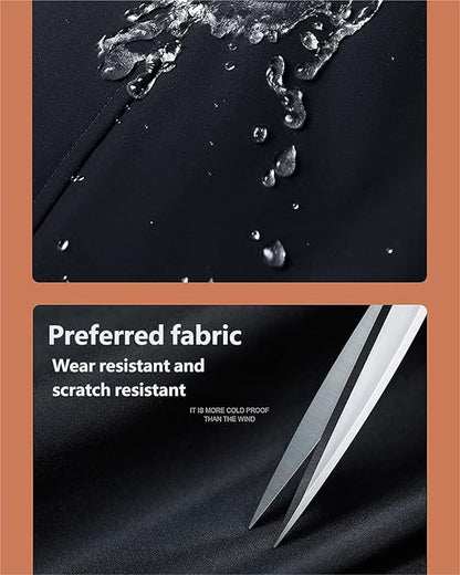 High-Viz Thermal Motorcycle Suit - 10K Waterproof & Full Zip