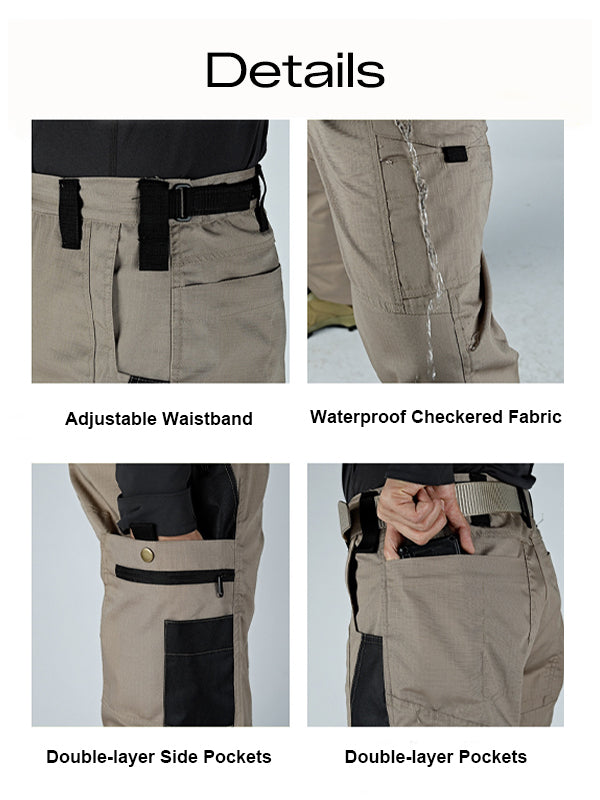 Multi-Pocket Outdoor Wear-Resistant Pants