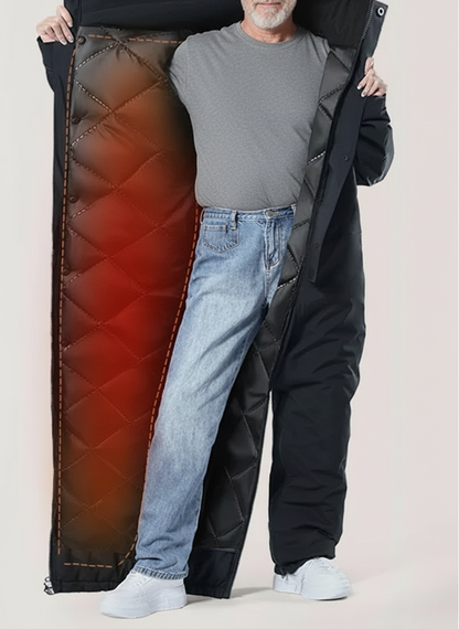 High-Viz Thermal Motorcycle Suit - 10K Waterproof & Full Zip