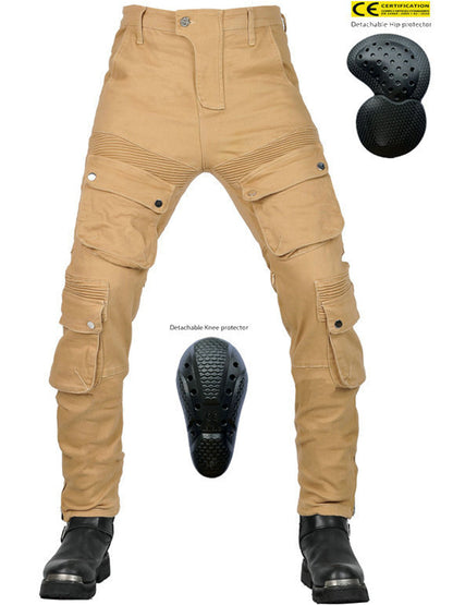 Men's Multifunctional Motorcycle Cargo Pants