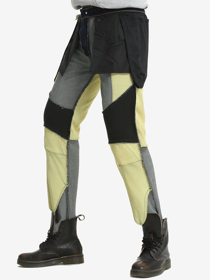 Abrasion-Resistant Motorcycle Skinny jeans