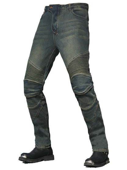 Men's Thermal Lined Motorcycle Riding Jeans
