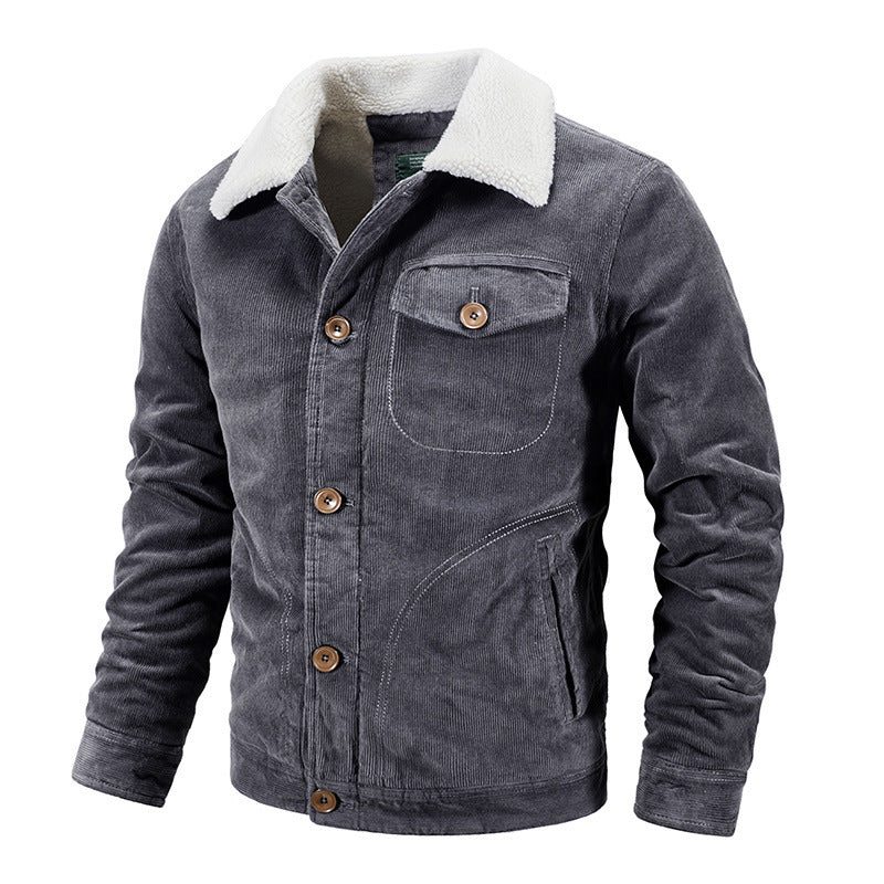 Men's Thermal Corduroy Riding Jacket