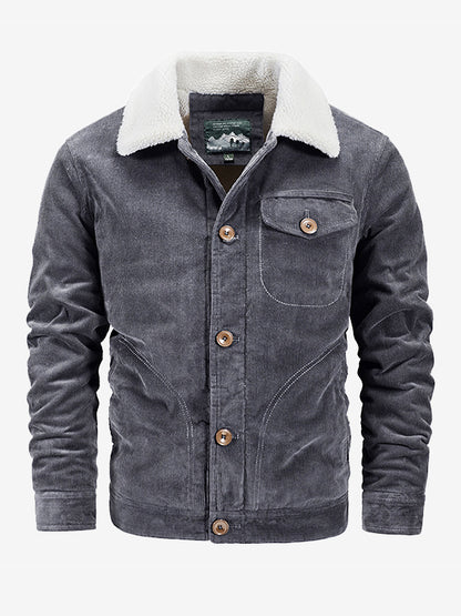 Men's Thermal Corduroy Riding Jacket