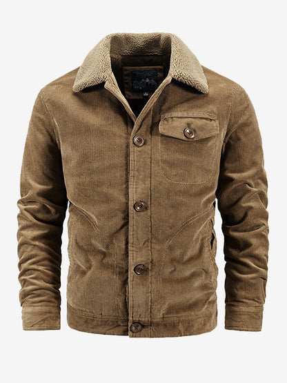 Men's Thermal Corduroy Riding Jacket