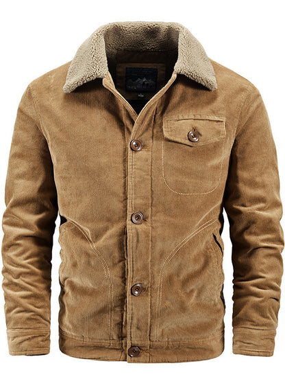 Men's Thermal Corduroy Riding Jacket