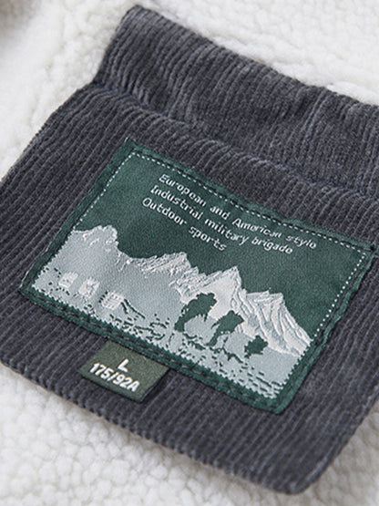 Men's Thermal Corduroy Riding Jacket