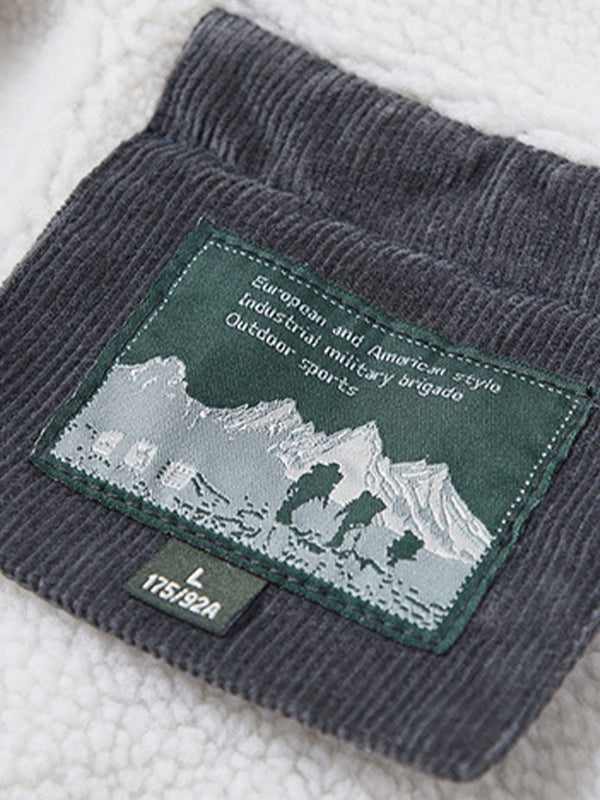 Men's Thermal Corduroy Riding Jacket