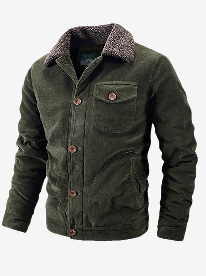 Men's Thermal Corduroy Riding Jacket