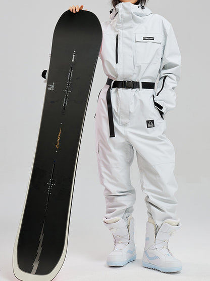 Warm And Waterproof Outdoor One-Piece Jumpsuit