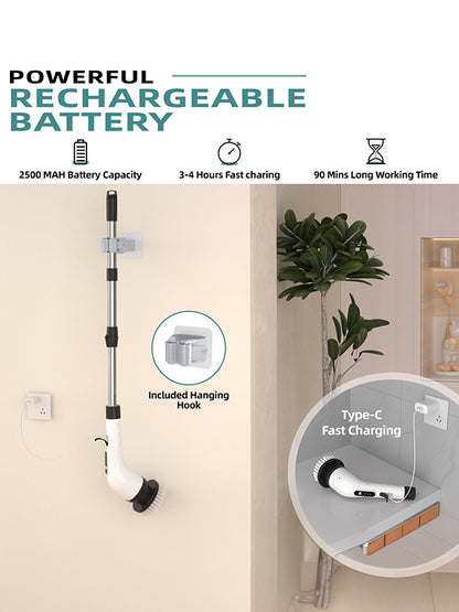 Multi-functional Electric Spin Scrubber