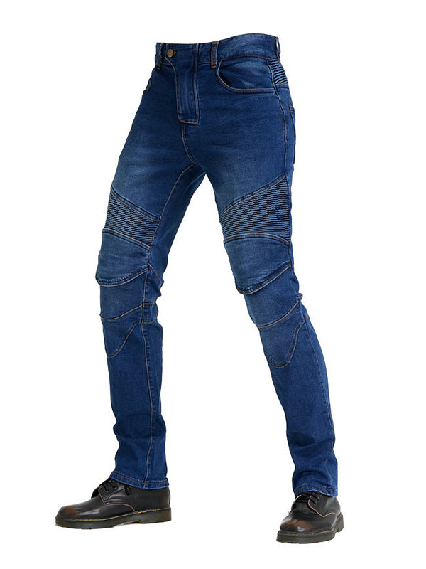 Men's Protective Denim Motorcycle Slim jeans