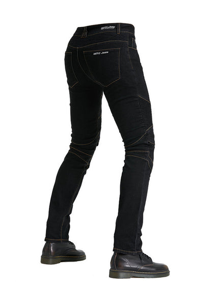 Men's Protective Denim Motorcycle Slim jeans