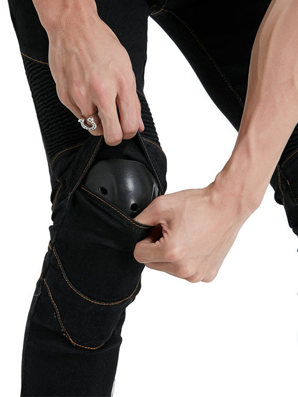Men's Protective Denim Motorcycle Slim jeans