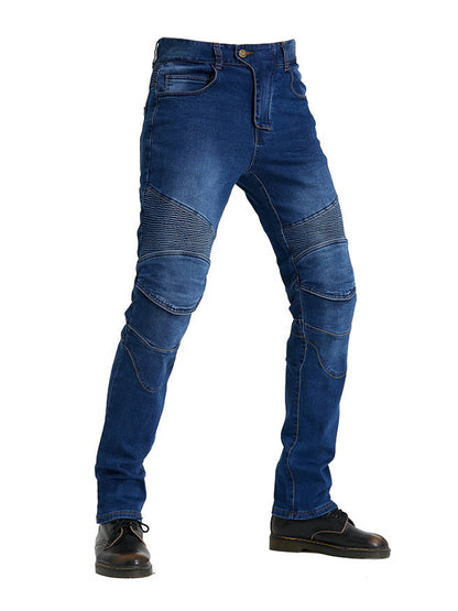 Men's Protective Denim Motorcycle Slim jeans