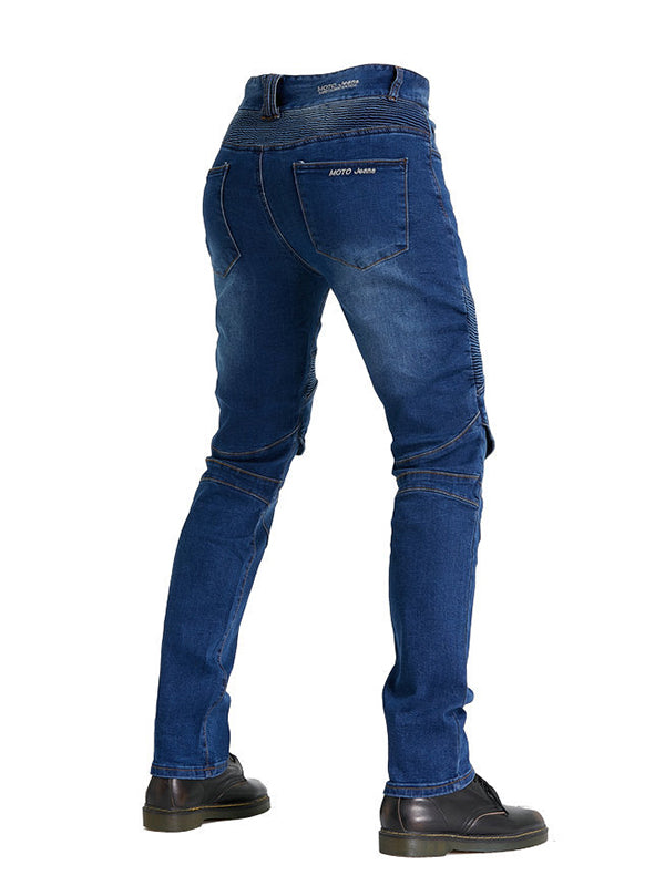 Men's Protective Denim Motorcycle Slim jeans