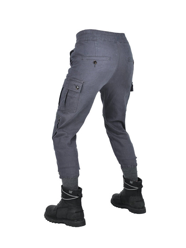 Men's Kevlar-Reinforced Riding Jeans - Extended Hip-to-Knee Armor