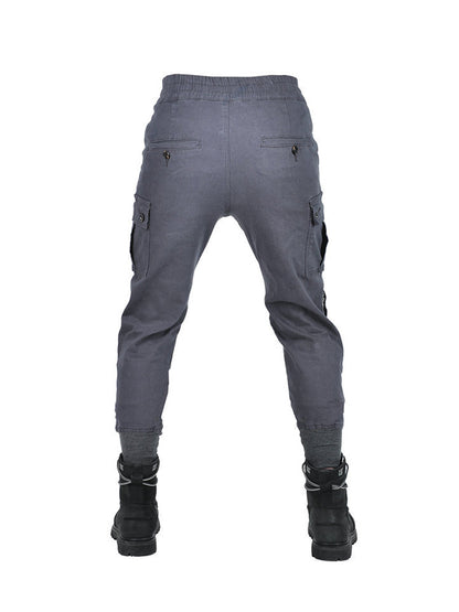 Men's Kevlar-Reinforced Riding Jeans - Extended Hip-to-Knee Armor