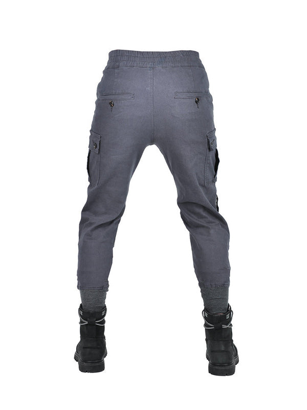 Men's Kevlar-Reinforced Riding Jeans - Extended Hip-to-Knee Armor