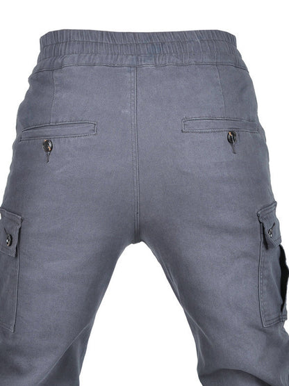 Men's Kevlar-Reinforced Riding Jeans - Extended Hip-to-Knee Armor