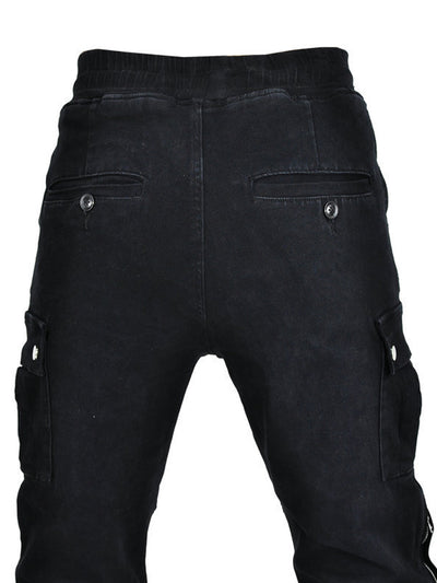 Men's Kevlar-Reinforced Riding Jeans - Extended Hip-to-Knee Armor