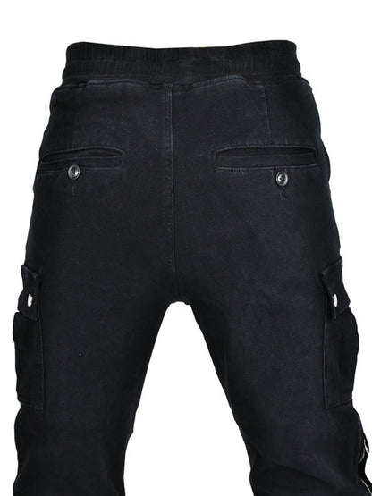 Men's Kevlar-Reinforced Riding Jeans - Extended Hip-to-Knee Armor