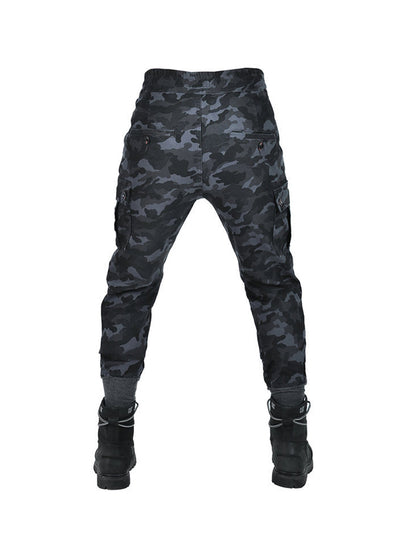 Men's Kevlar-Reinforced Riding Jeans - Extended Hip-to-Knee Armor