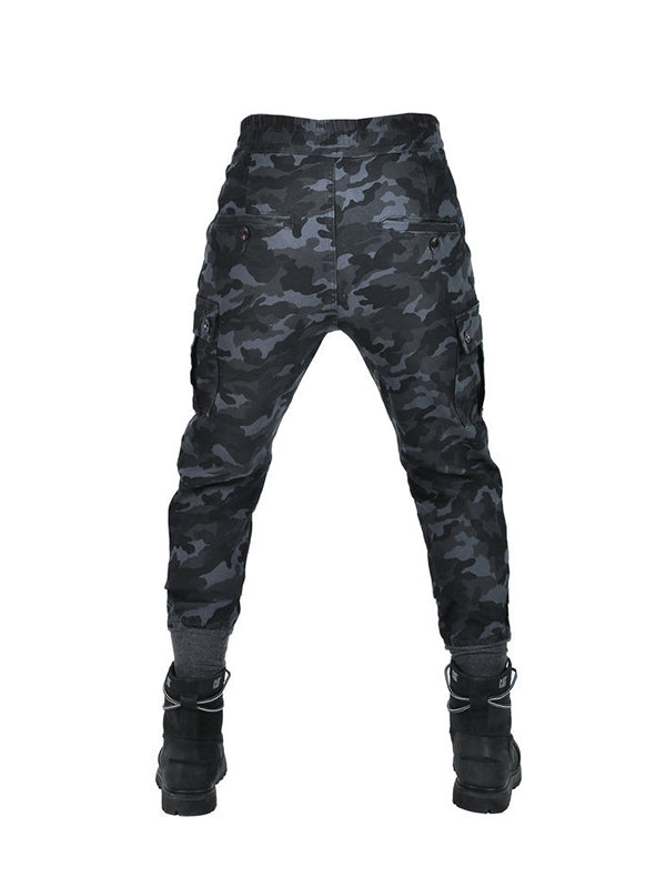 Men's Kevlar-Reinforced Riding Jeans - Extended Hip-to-Knee Armor